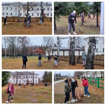 Общешкольный субботник